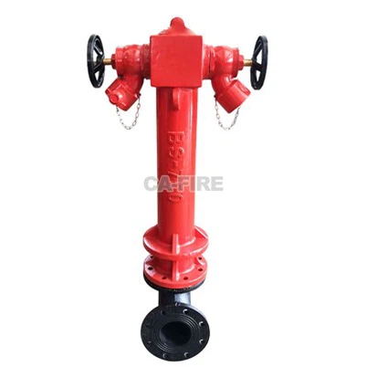 4 tommer flanget våd tønde brand hydrant